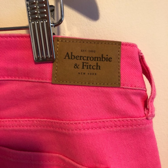 Abercrombie & Fitch Hot Pink Skinny Jeans - Picture 5 of 8